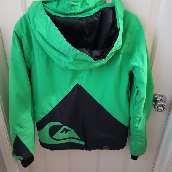 Boys 10 Quicksilver ski parka - Picture 2 of 7